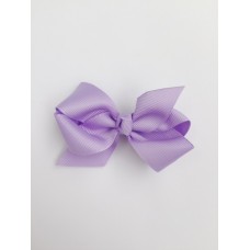 "Audrey" bow clip - Lilac